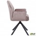 Крісло поворотне Leonor вельвет світло-коричневий/Леонор