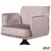 Крісло поворотне Leonor вельвет світло-коричневий/Леонор
