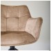 Крісло поворотне Jasmin вельвет капучіно/Жасмін Крісло поворотне Jasmin вельвет капучіно/Жасмін
