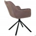 Крісло поворотне Jasmin вельвет шоколад/Жасмін Крісло поворотне Jasmin вельвет шоколад/Жасмін