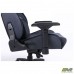 Крісло геймерське VR Racer Textile Halk чорний/Халк