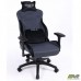 Крісло геймерське VR Racer Textile Halk чорний/Халк
