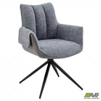 Крісло поворотне Medeline сірий/Меделін