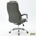 Крісло керівника Lester шкірозамінник сірий/Лестер
