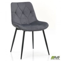 Стілець Justin вельвет темно-сірий/Джастін Стілець Justin вельвет темно-сірий/Джастін