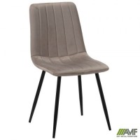 Стілець обідній Indiana-D чорний/velvet камел/Індіана Стілець обідній Indiana-D чорний/velvet камел/Індіана