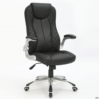 Крісло керівника Parker шкірозамінник чорний/Паркер в Одессе от магазина «Оникс»