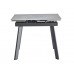 Керамічний стіл TM-80 вера грей + сірий 90-140