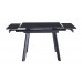 Керамічний стіл TM-80 чорний онікс + чорний 90-140