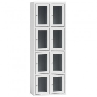 Локер з прозорими дверцятами ШЯ/С-300/2-4