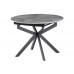 Керамічний стіл Офелія TML-1250 спайдер грей + чорний