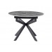Керамічний стіл Офелія TML-1250 спайдер грей + чорний