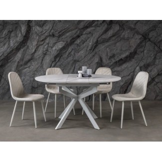 Керамічний стіл Офелія TML-1250 калакатта крістал + білий в Одессе от магазина «Оникс»