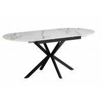 Керамічний стіл Верона TML-1335 калакатта голд + чорний Керамічний стіл Верона TML-1335 калакатта голд + чорний