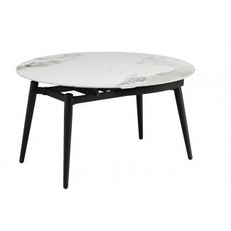 Керамічний стіл Беллуно TML-1345 інвізібл грей + чорний 135х85 в Одессе от магазина «Оникс»