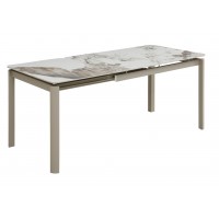Керамічний стіл Тревізо TML-1350-1 калакатта вінтаж + бежевий 120/180х80 Керамічний стіл Тревізо TML-1350-1 калакатта вінтаж + бежевий 120/180х80