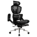 Офісне крісло X-7002 Black/Black