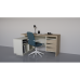 Стіл письмовий CONNECT 3 L SK 157×78 см. Дуб кремона котта / Стоун бейж/Коннект 3