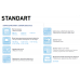Матрац безпружинний STANDART 800х1900/Стандарт