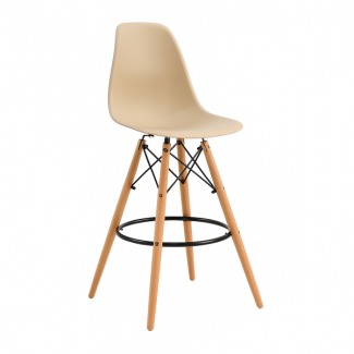 Стілець барний високий бежевий Тауер Вуд Стілець барний високий бежевий Тауер Вуд в Одессе от магазина «Оникс»