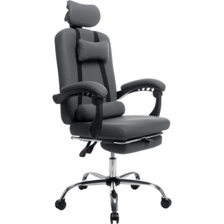 Офісне крісло GT Racer X-8003 Fabric Gray