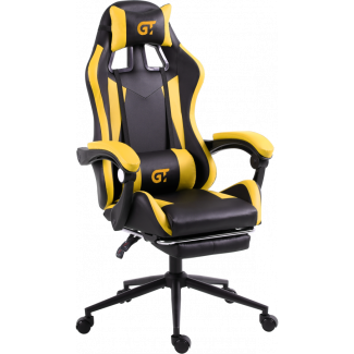 Геймерське крісло GT Racer X-2323 Black/Yellow