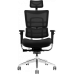 Офісне крісло GT Racer X-802 Black (W-21, B-41)