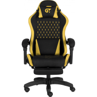 Геймерське крісло GT Racer X-2339 Fabric Black/Yellow
