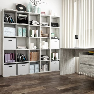 Стелаж для книг та декору на 25 комірок (ST0016) Стелаж для книг та декору на 25 комірок (ST0016) в Одессе от магазина «Оникс»