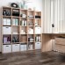 Стелаж для книг та декору на 25 комірок (ST0016)