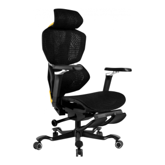 Офісне крісло GT Racer X-7001 Black/Yellow