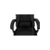 Геймерське крісло GT Racer X-2729 Fabric Black Геймерське крісло GT Racer X-2729 Fabric Black