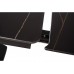 Керамічний стіл TML-817 чорний онікс + чорний 140-200