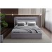 Ліжко м'яке Віолла (сірий) 1600х2000