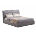 Ліжко м'яке Сандра (сірий) 1600х2000