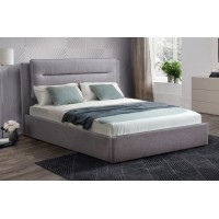 Ліжко м'яке Віолла (сірий) 1600х2000