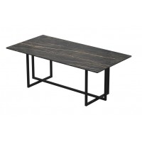 Стіл журнальний Дуеро 120x60x45 NAMIBIA BLACK (9mm)