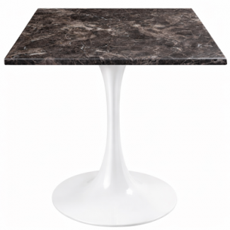 Стіл Тюльпан WWH квадратний 70*70 см верзаліт чорний мармур Стіл Тюльпан WWH квадратний 70*70 см верзаліт чорний мармур в Одессе от магазина «Оникс»