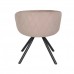 Стілець кухонний KELLY Чорний каркас / Темний беж CDBL-40/Келлі