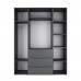 Шафа розпашна комбінована №1 Light 160x220x50 см Шафа розпашна комбінована №1 Light 160x220x50 см