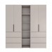 Шафа розпашна комбінована №6 Light 200x220x50 см