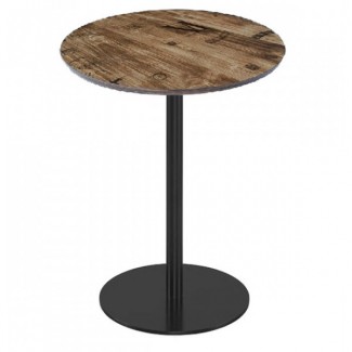 Стіл круглий д.60 см колір коричневий вінтаж Скіф 75 в Одессе от магазина «Оникс»