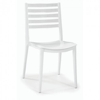 Пластиковий стілець білий Зара Пластиковий стілець білий Зара в Одессе от магазина «Оникс»