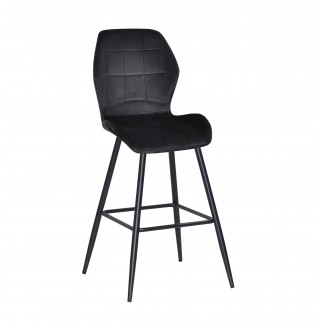 DILL Б-Т Чорний UC- 904 BAR 65 -ML (BK) напівбарний стілець/Ділл (Дилл)