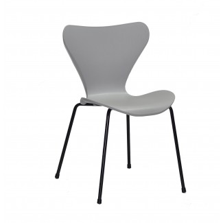 MAX сірий 10 METAL-2 - BK Стілець /МАКС