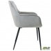 Крісло Обіднє Fiona вельвет сірий/Фіона