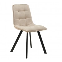 Стілець M-70 айворі + чорний Стілець M-70 айворі + чорний