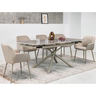 Керамічний стіл Піно TML-1200-1 містік грей + капучино Керамічний стіл Піно TML-1200-1 містік грей + капучино в Одессе от магазина «Оникс»