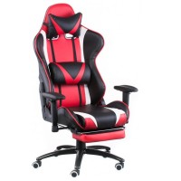 Крісло ExtremeRace black/red with footrest (E4947)