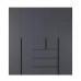 Шафа розпашна комбінована №4 Light 200x220x50 см